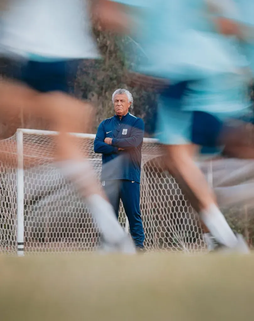 Néstor Gorosito trabajando en la pretemporada. (Foto: Alianza Lima).