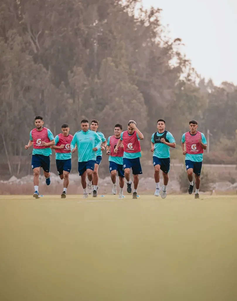 Alianza Lima entrena mientras espera por el refuerzo. (Foto: Alianza Lima).