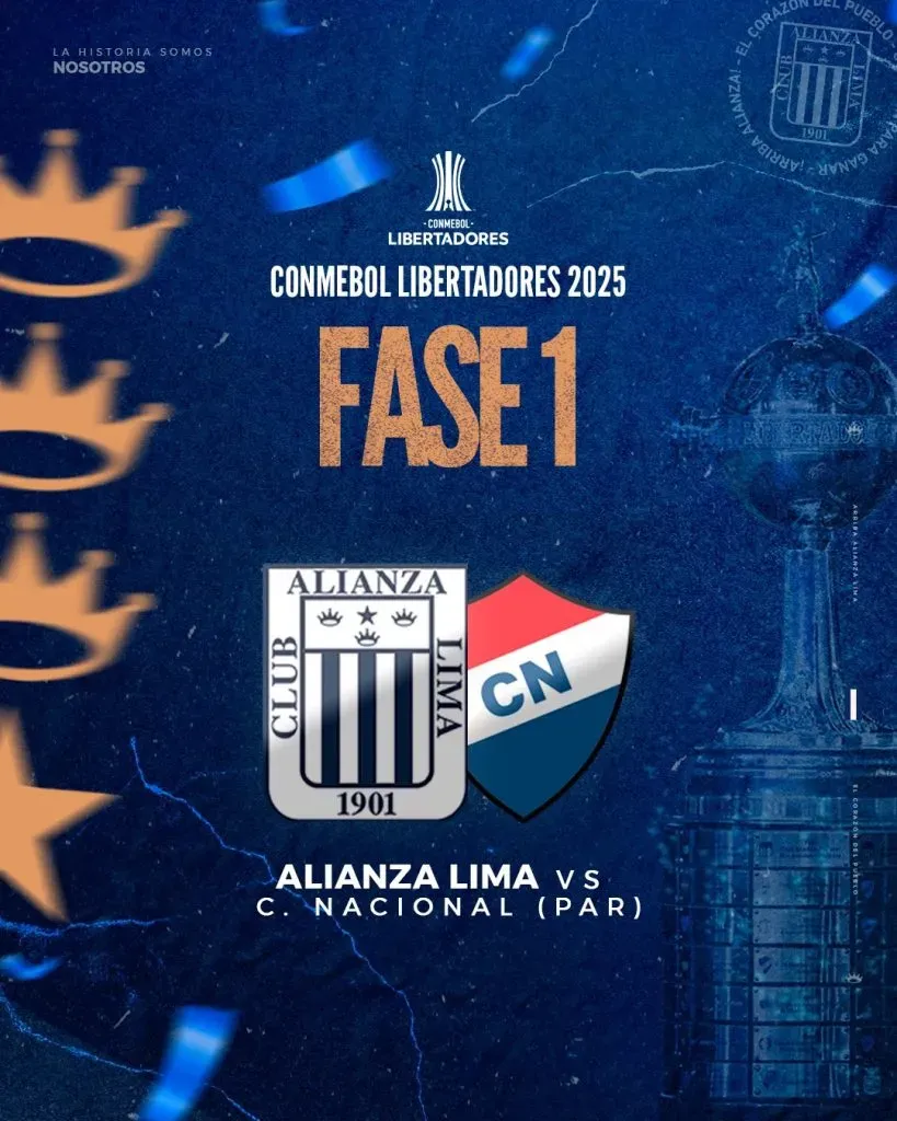 Alianza Lima jugará la Copa Libertadores. (Foto: Alianza Lima).