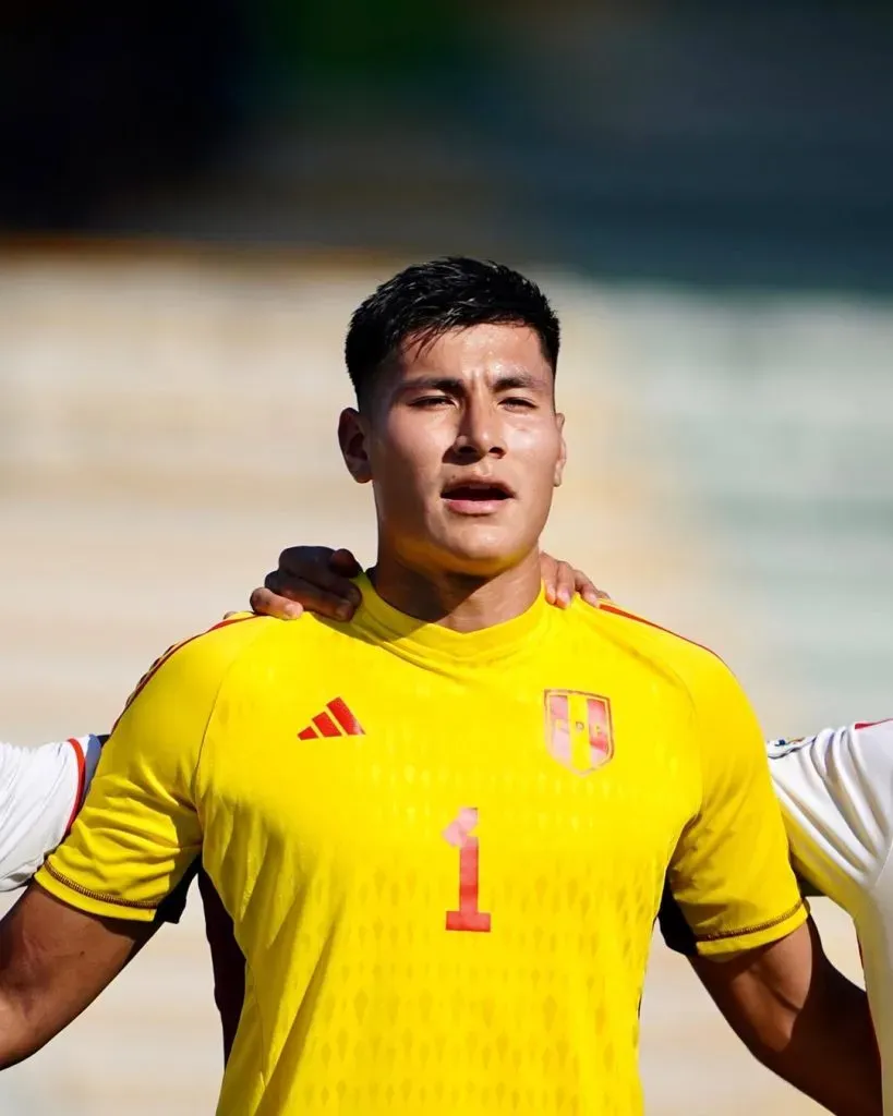 Diego Romero en la Selección Peruana. (Foto: FPF).