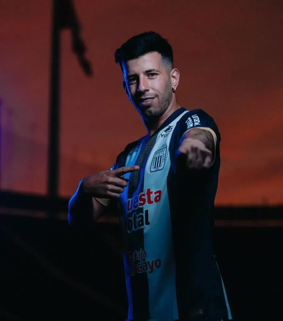 Pablo Ceppelini en su presentación. (Foto: Alianza Lima).