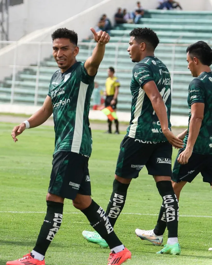 Ángel Mena anotó su primer gol en la LigaPro 2025. (Foto: @Orense_SC)