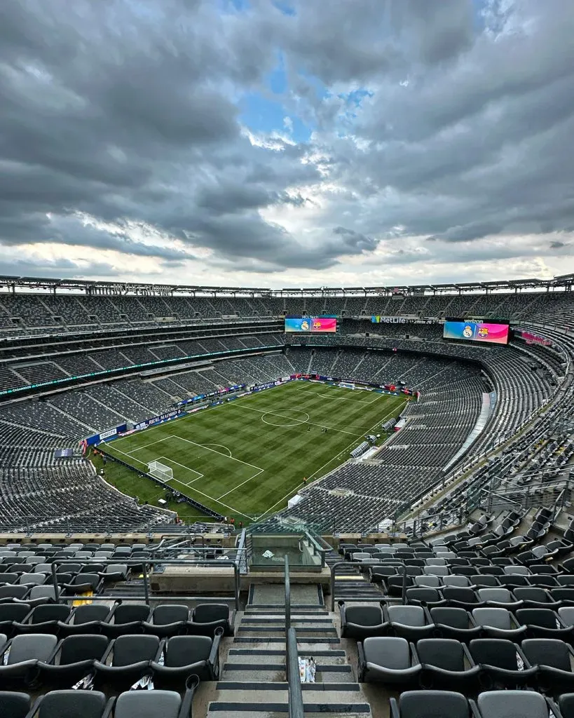 El Metlife Stadium alberga el encuentro entre Real Madrid y Barcelona. (Imago)
