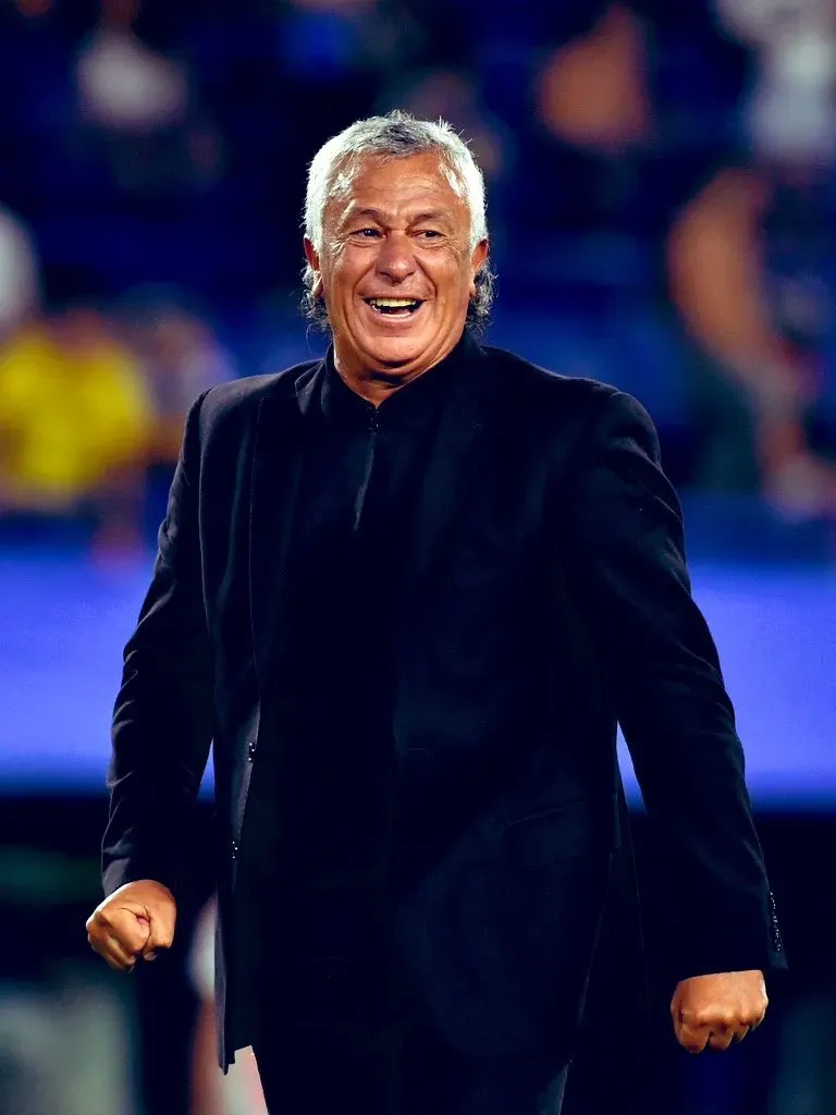 Néstor Gorosito después de eliminar a Boca. (Foto: CONMEBOL Libertadores).