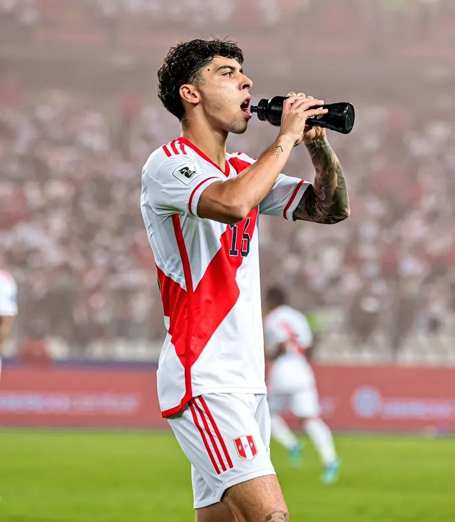 Franco Zanelatto en la Copa América 2024.