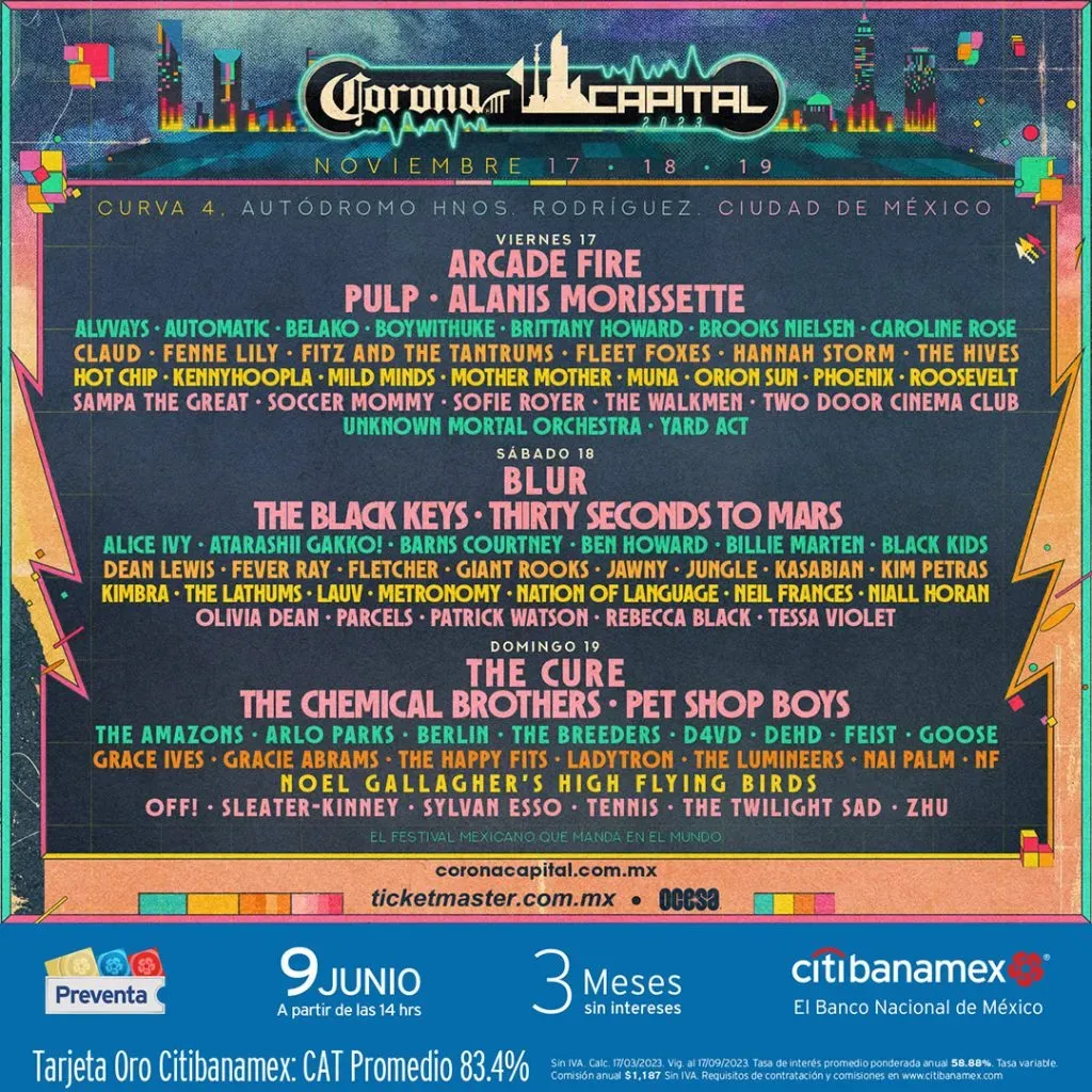 Imagen: @CoronaCapital.