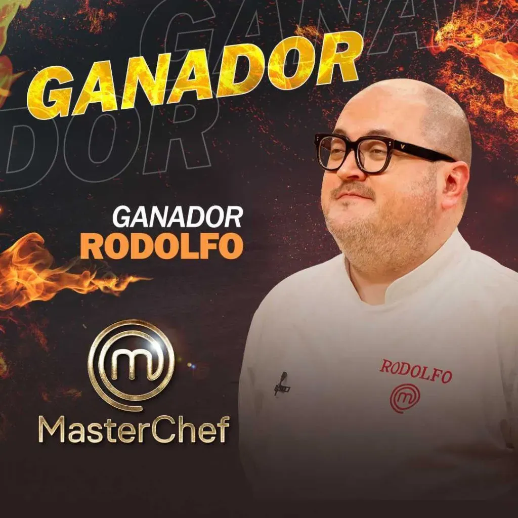 Rodolfo es el ganador de MasterChef Argentina 2023.