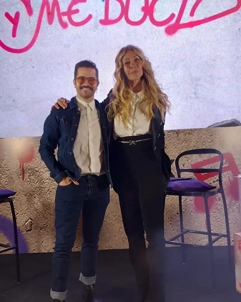 Felipe Colombo y Cris Morena. Foto: (Noe Ríos)