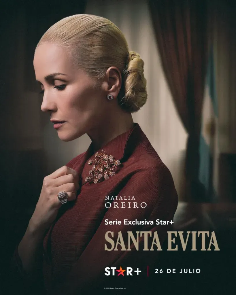 Natalia Oreiro es la protagonista de “Santa Evita”.