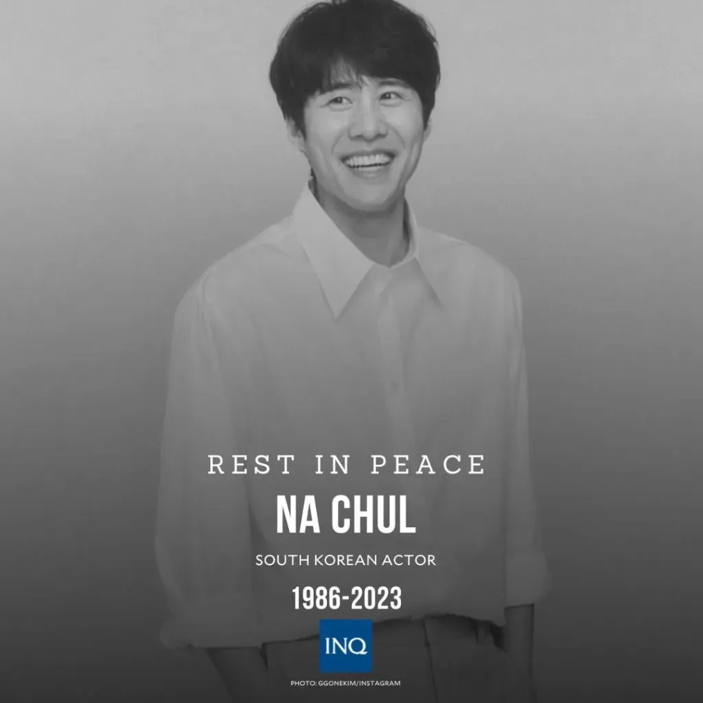 El fallecido actor de Sobrevivientes después del terremoto, Na Chul, tenía apenas 36 años.