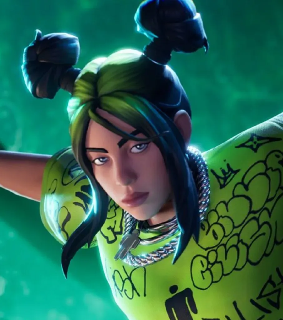 Billie Elish dará concierto en el Fortnite Festival 2024.