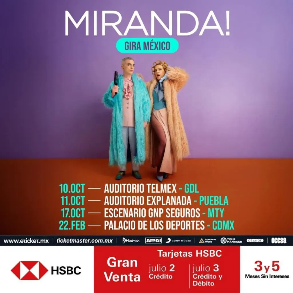 Miranda, el dúo argentino que es furor en el mundo entero.