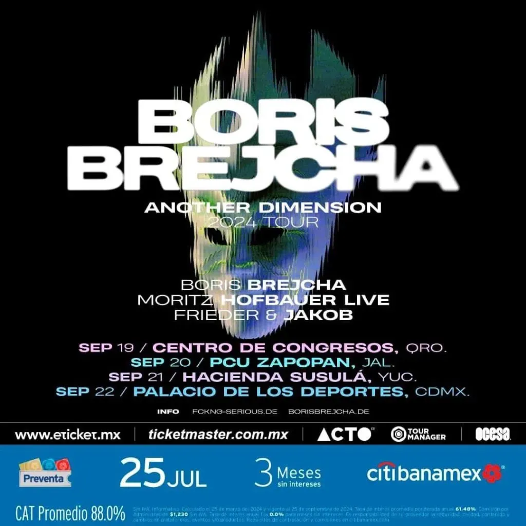 Las fechas de Boris Brejcha en México 2024.