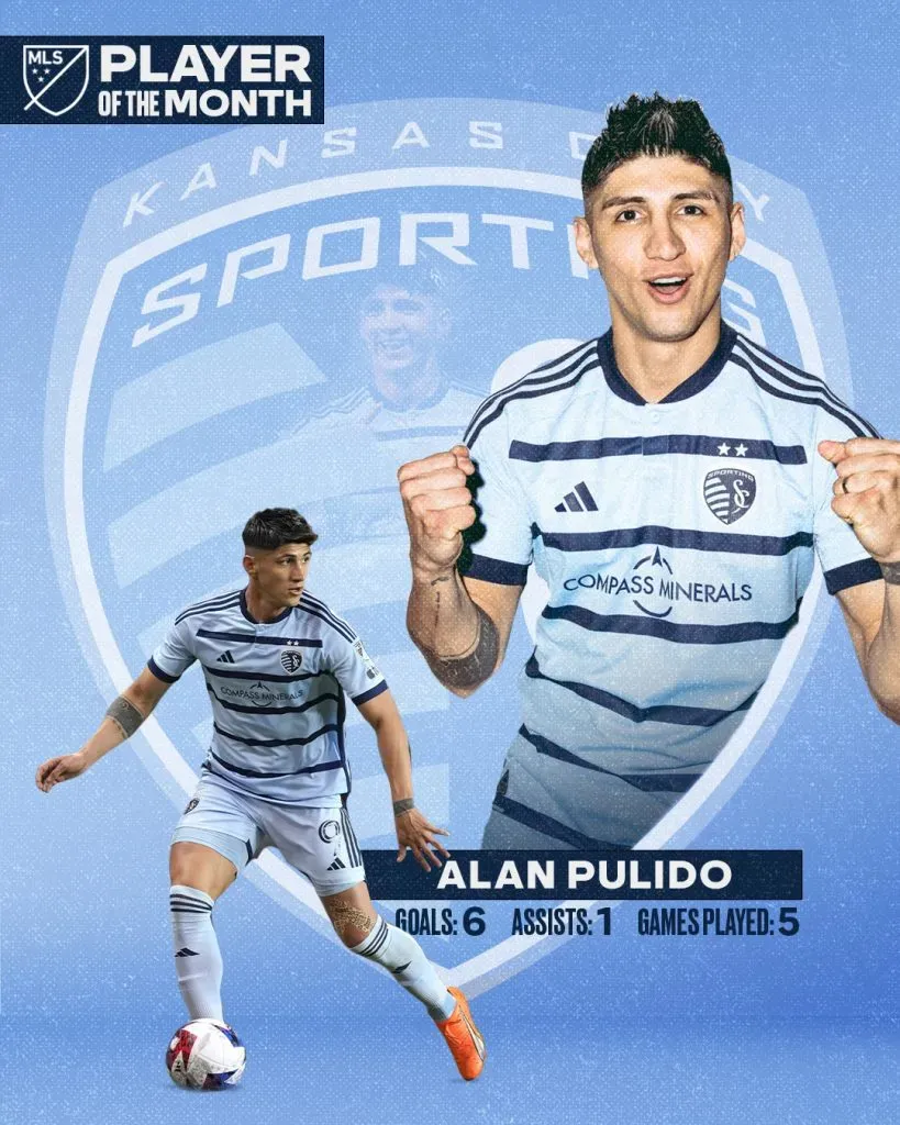 Alan Pulido es el mejor jugador de Junio en la MLS (Oficial MLS)