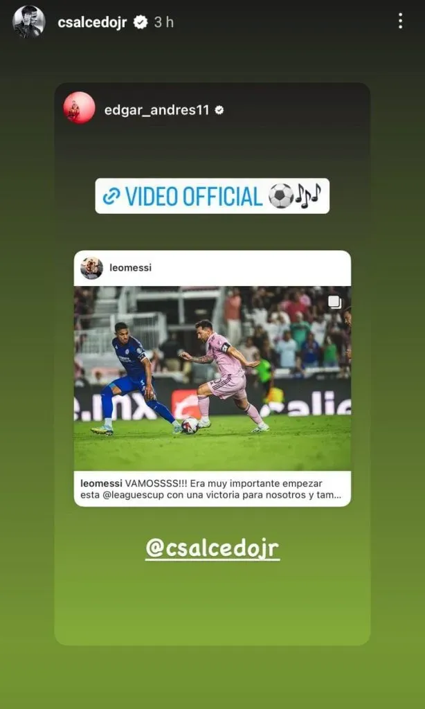 Instagram: @CSalcedojr