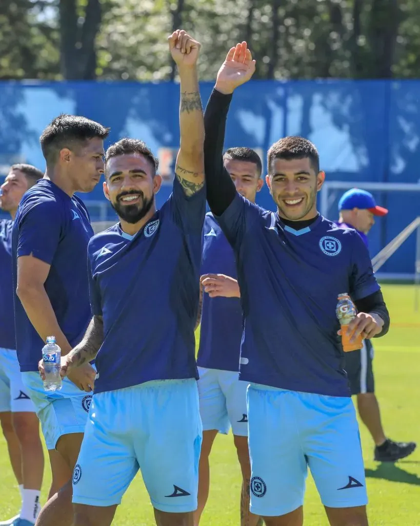 Escoboza y su nuevo look (Cruz Azul)