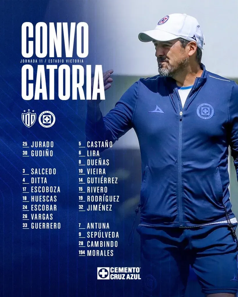 Twitter: @CruzAzul