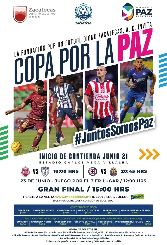 Así será el torneo amistoso que jugará Cruz Azul en la pretemporada (@cordova_sports)