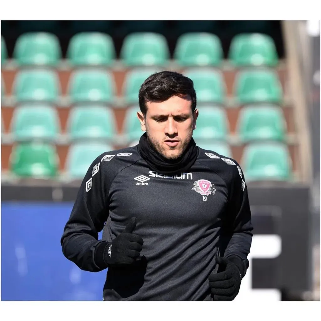 Jerónimo Amione entrenando con FC Lahti (@amione19)