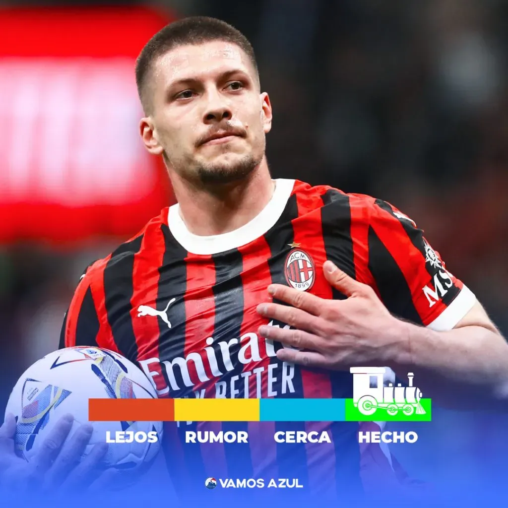 Luka Jovic, refuerzo de Cruz Azul. (Getty / Especial)