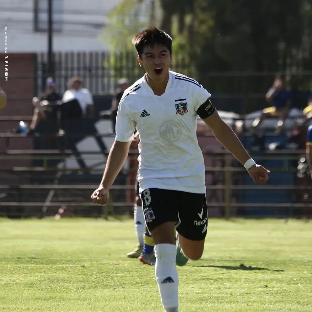 Bastián Silva, capitán de Colo Colo Proyección. Crédito: Colo Colo.