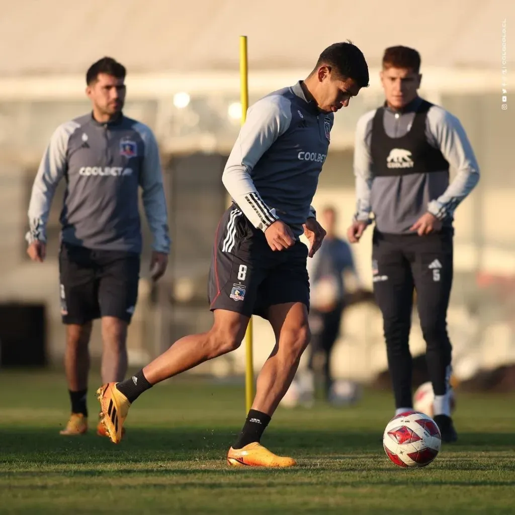 Esteban Pavez en la intertemporada de Colo Colo. Crédito: Colo Colo.