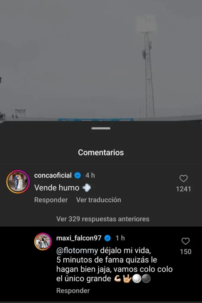 Maximiliano Falcón le responde a Darío Conca.