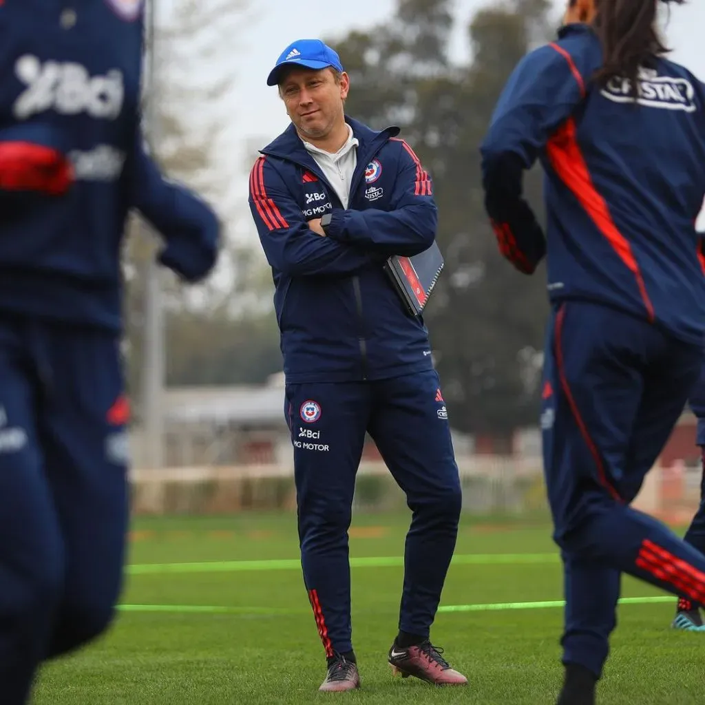 Luis Mena en la selección chilena
