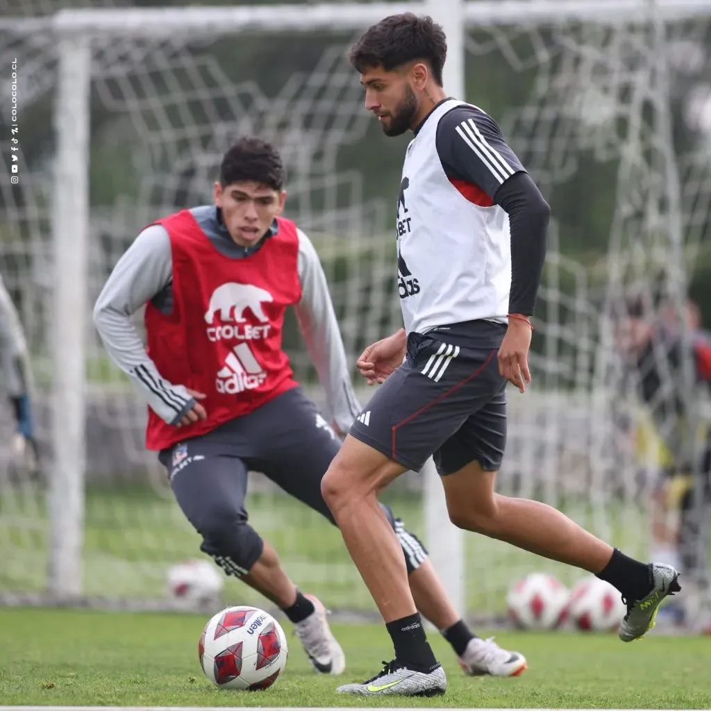 El Cacique y sus entrenamientos. Crédito: Colo Colo.