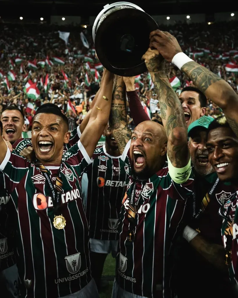 Fluminense celebra su primera Copa Libertadores | Foto: Instagram Libertadores