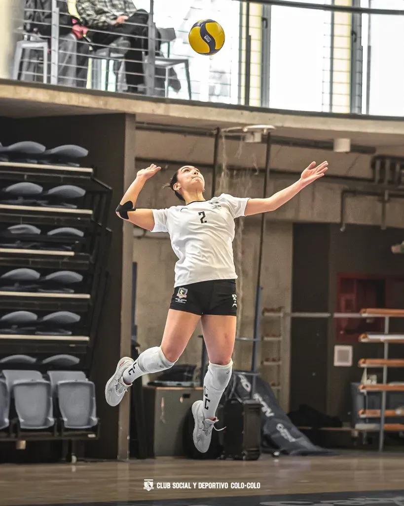 Las Albas tuvieron un gran fin de semana en el Voleibol | Foto: Twitter CSD Colo Colo