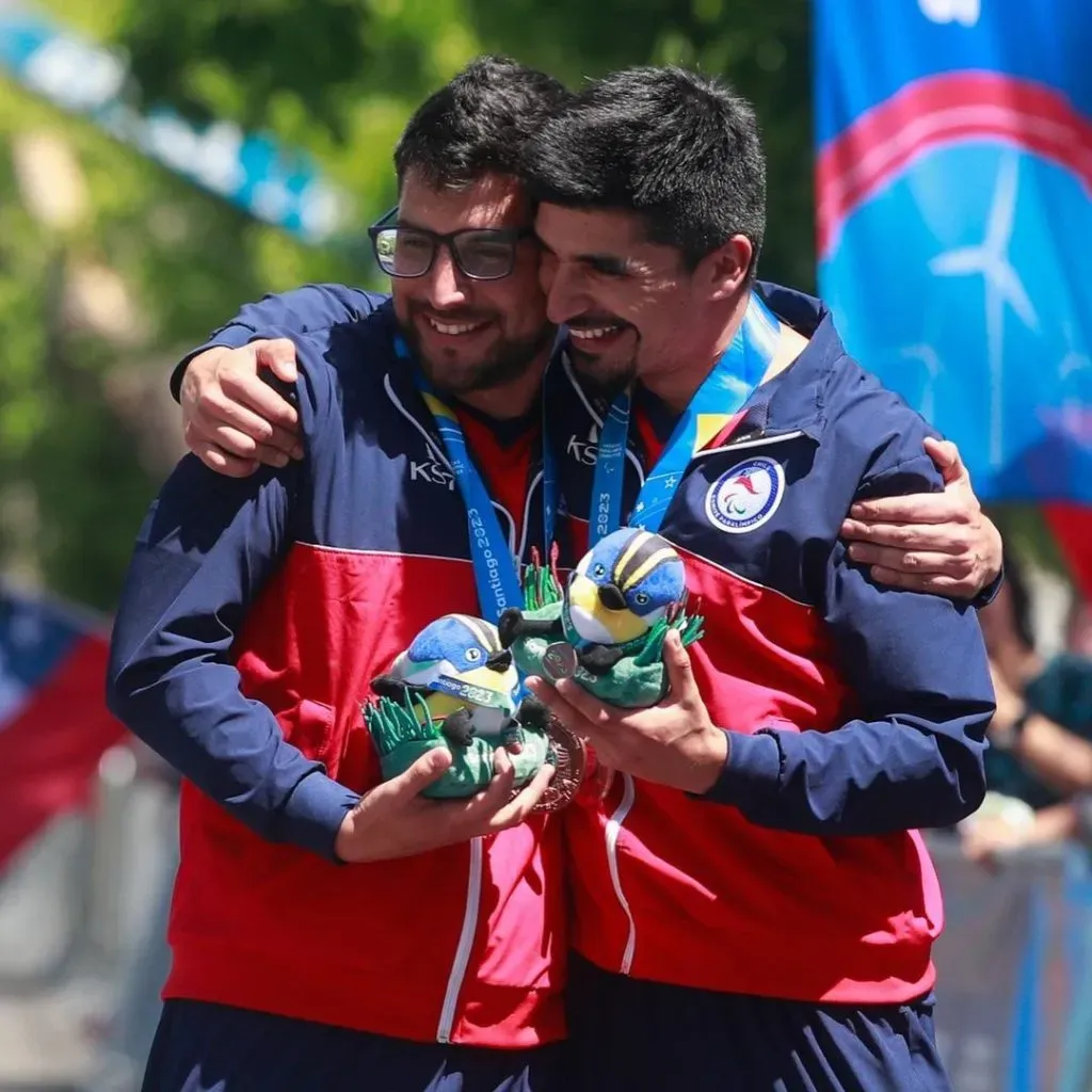Matías Mansilla y un nuevo bronce para Chile. Fuente: Comité Paralímpico de Chile.