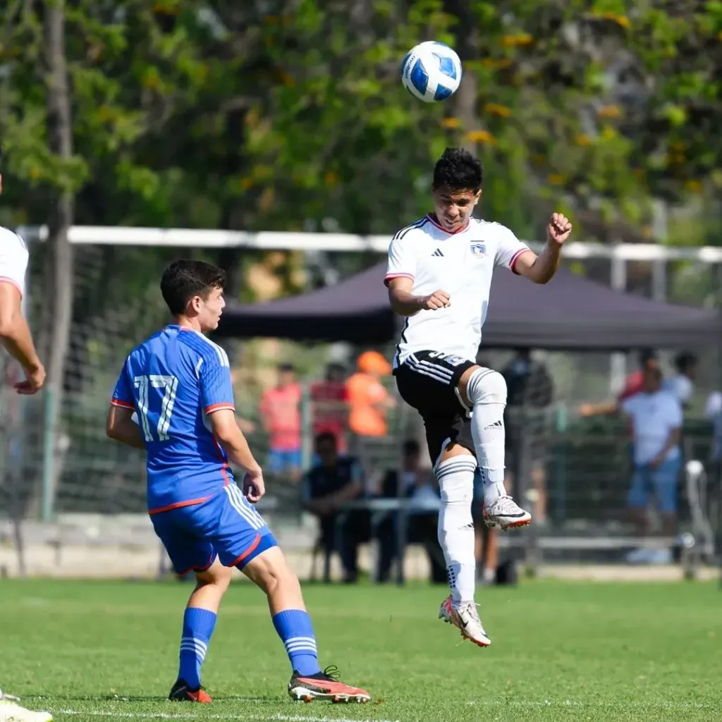 Colo Colo Proyección cae ante Universidad de Chile. Crédito: Colo Colo Fútbol Joven.