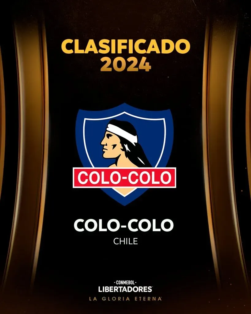 La Copa Libertadores le da la bienvenida a Colo Colo. Créditos: Twitter Copa Libertadores.