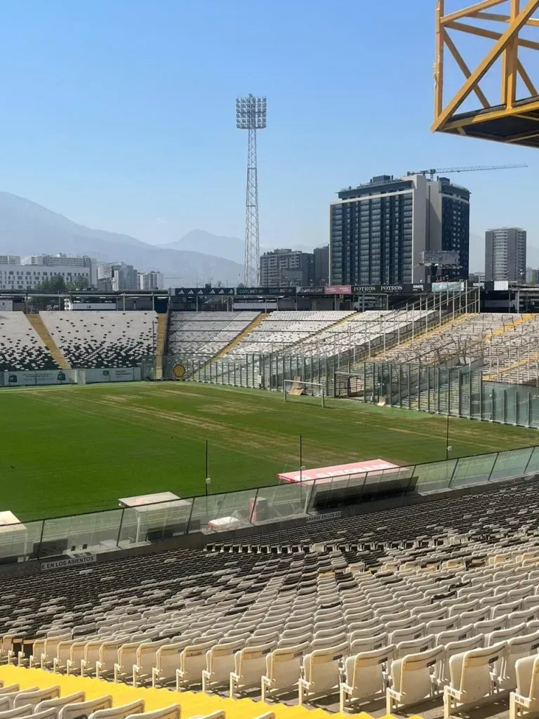 Así está la cancha del Monumental. (Foto: DaleAlbo)