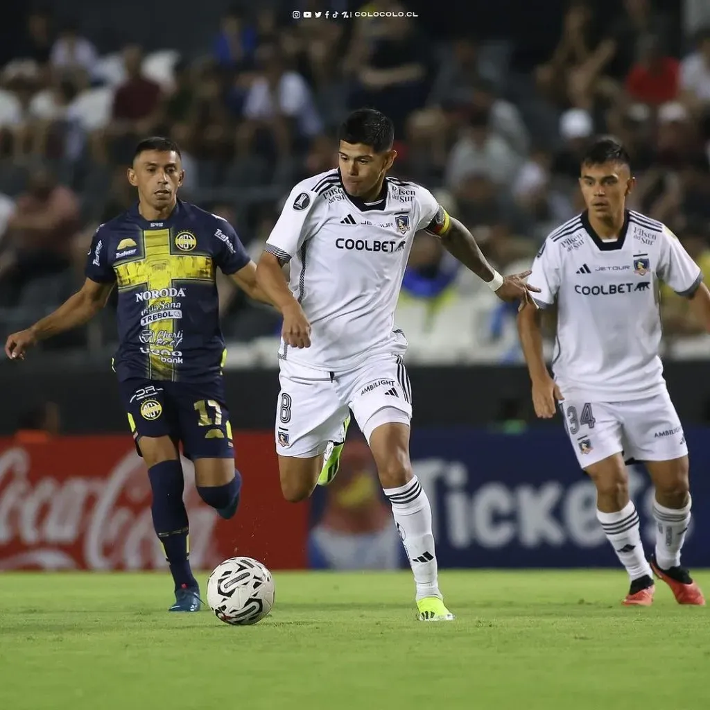 Colo Colo consiguió un amargo empate en la ida ante Sportivo Trinidense jugada en Paraguay. Foto: Colo Colo.