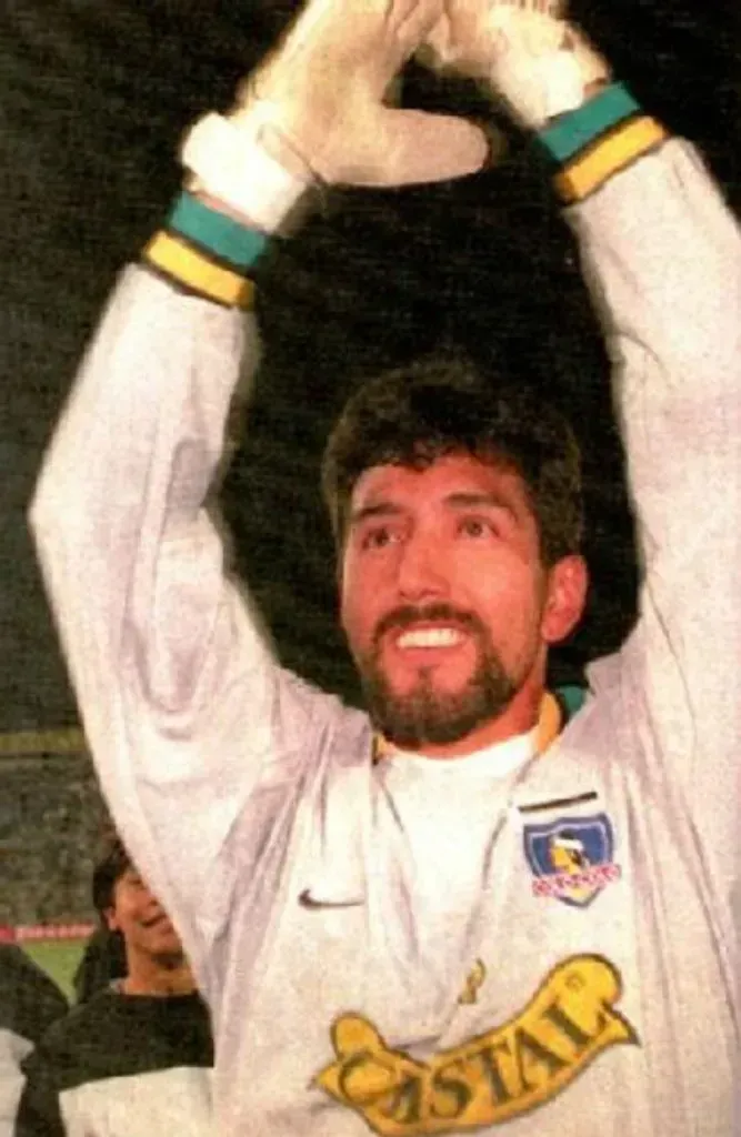 Pedro Reyes fue el héroe de Colo Colo en la Supercopa de 1996. | Imagen archivo.
