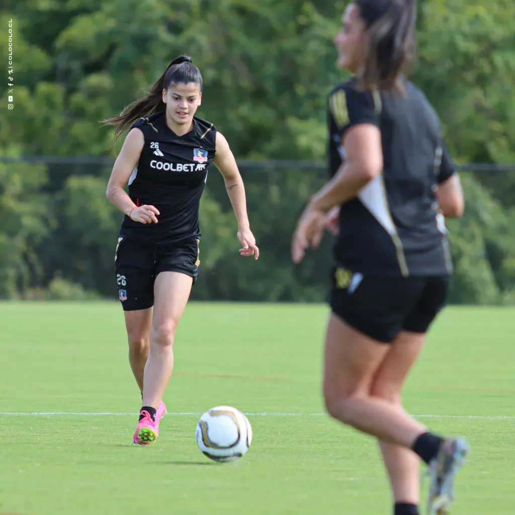 Entrenamiento de Colo Colo femenino. (Foto: Colo Colo)