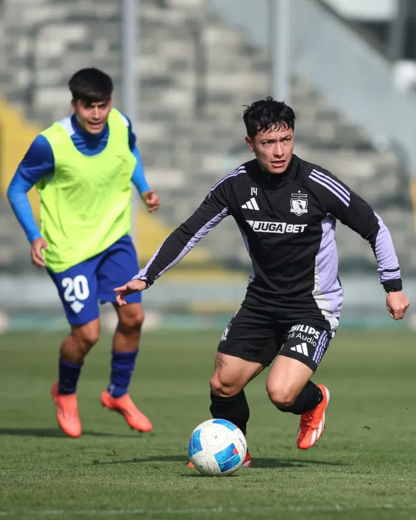 Amistoso del Cacique con Deportes Santa Cruz. (Foto: Colo Colo)