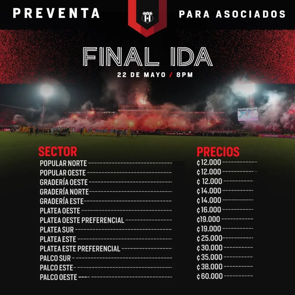 Precios de las entradas para la final del Clausura 2024