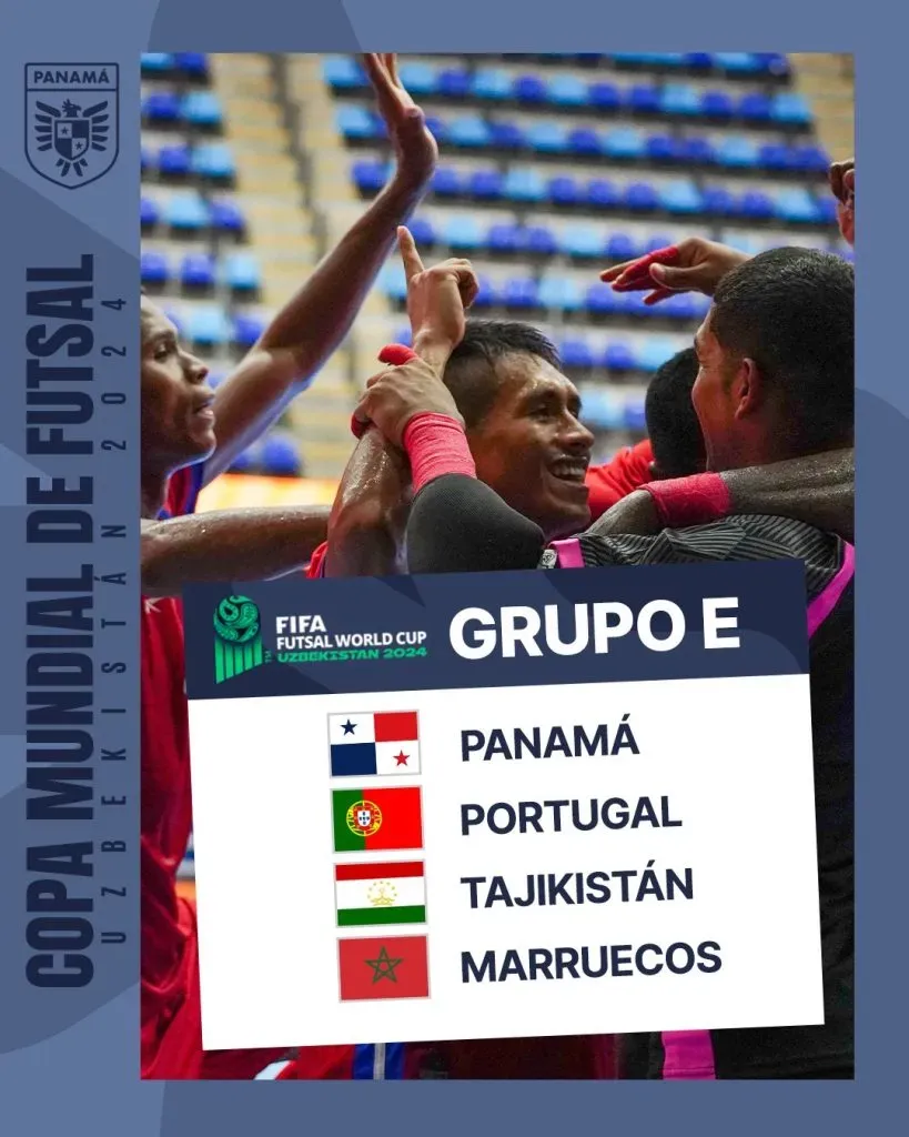 Grupo de Panamá en el Mundial de Futsal