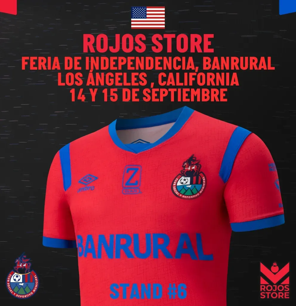 Rojos Store estará en Estados Unidos.