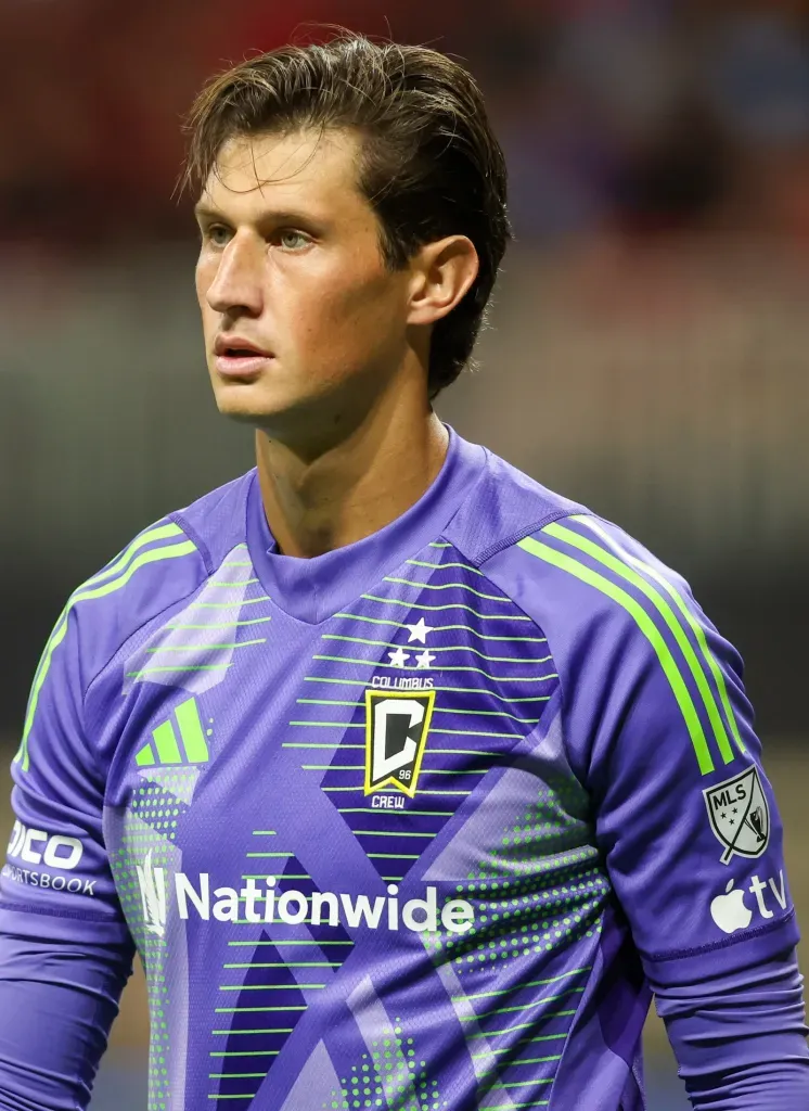 Nicholas Hagen fue titular en Columbus Crew.