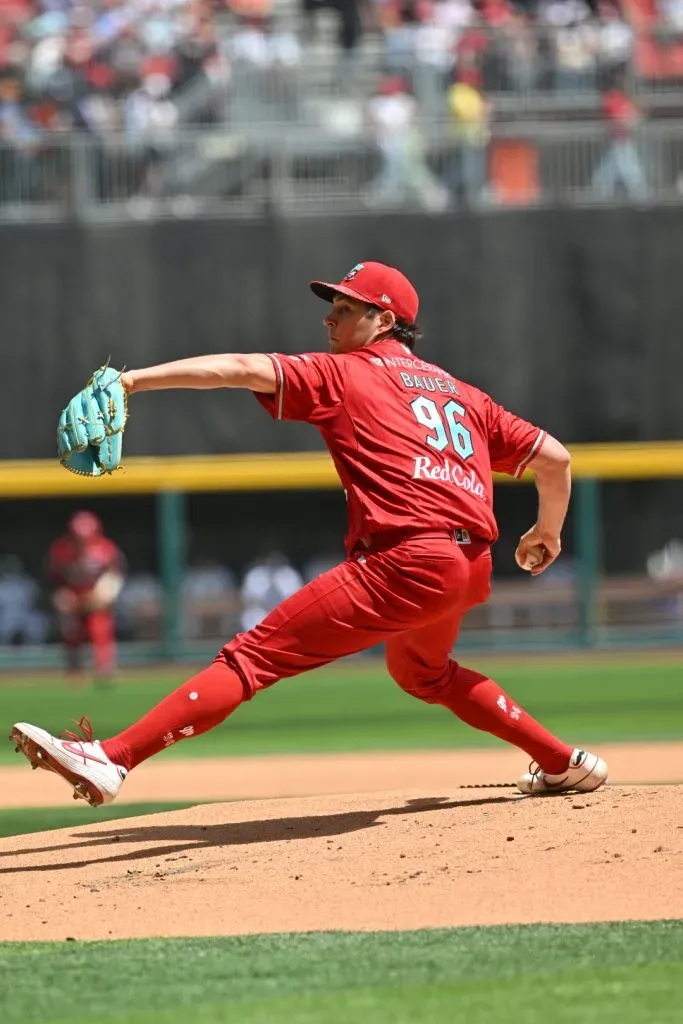 Trevor Bauer 3 IP | 4 H | 0 R | 2 BB | 3 K vs Diablos Rojos | CDMX 2024 | Foto: Cortesía LMB