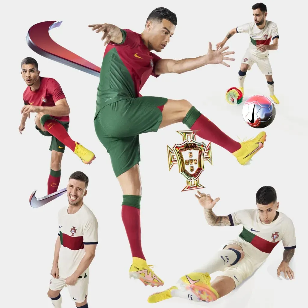 Kit de Portugal para el Mundial 2022