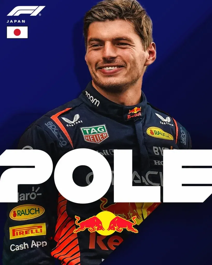 formula 1 gp de japon gran premio pole position max verstappen sergo checo perez