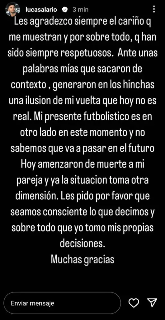 Lanzini y Alario: amenazas a sus parejas y duros descargos en redes sociales