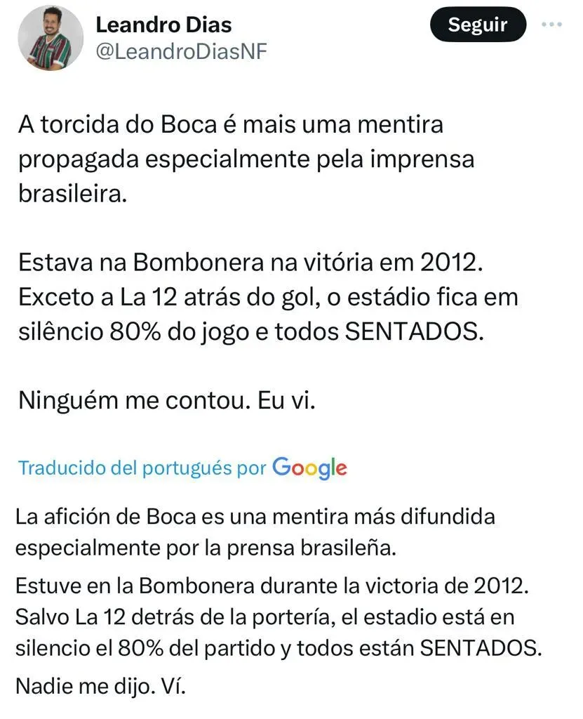 La mentira se acabó: en Brasil se asombraron por el poco aliento de Boca en la final de la Copa Libertadores