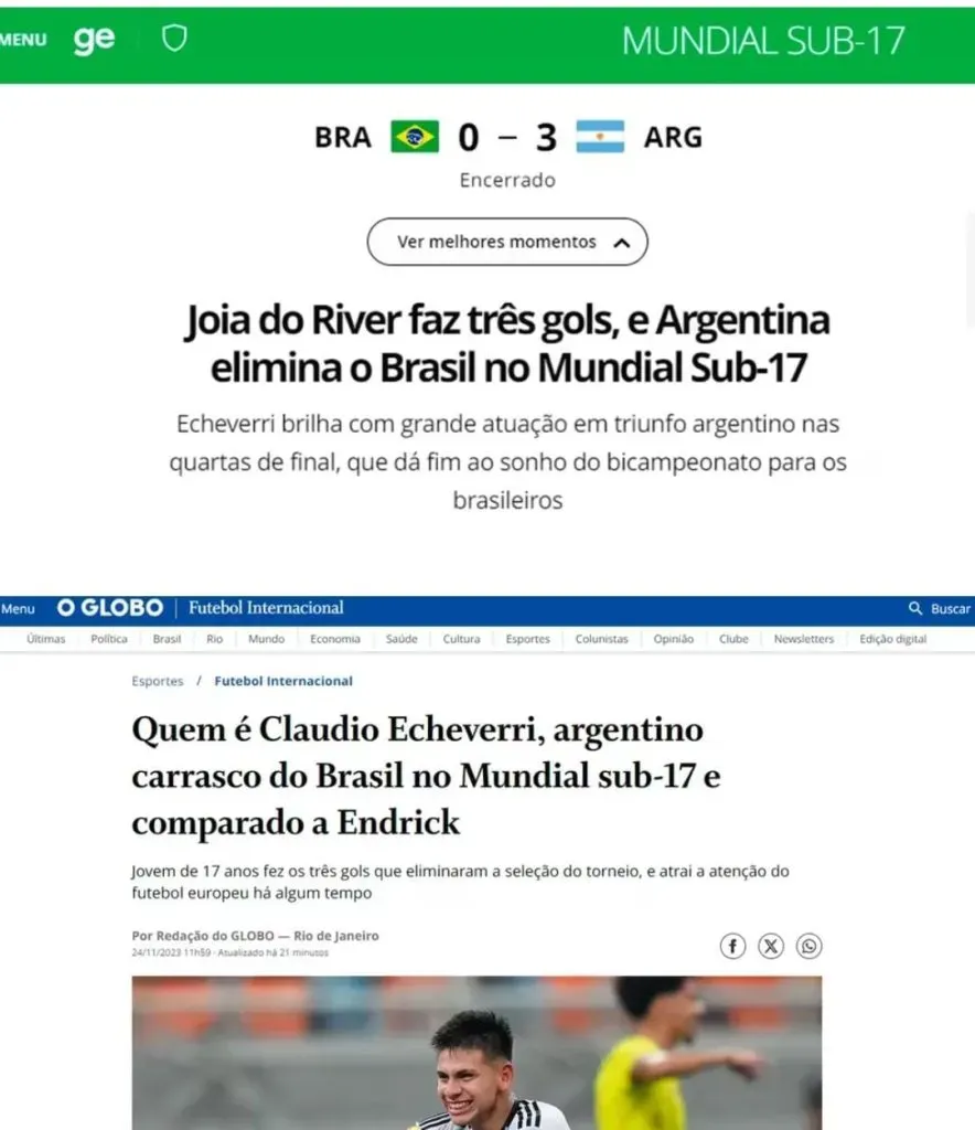 O Globo y Esporte