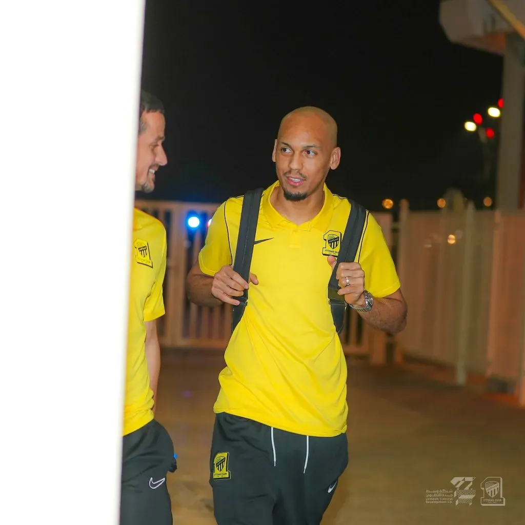 Fabinho, listo para Al Ittihad vs. Sepahan.